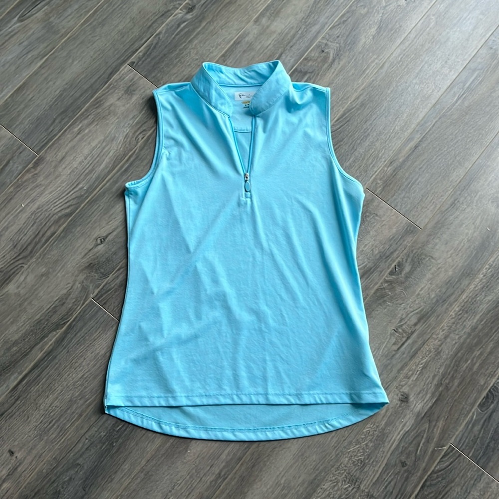 Greg Norman Sleeveless Golf Polo